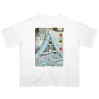 nidan-illustrationの"女雪宮・冬" #1 Oversized T-Shirt