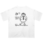 sandy-mのUFO オーバーサイズTシャツ