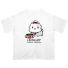 イラスト MONYAAT のCT03　ハングリー♪チャリゾー オーバーサイズTシャツ