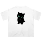 segasworksの黒猫 オーバーサイズTシャツ