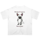 有限会社サイエンスファクトリーのシマハイエナのシロジロー Oversized T-Shirt