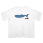 mincruのサメ図鑑_ジンベイザメ Oversized T-Shirt