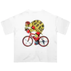 segasworksのカメの自転車乗り Oversized T-Shirt