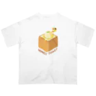 スロータイプ書店 Slowtype BooksのHONEY TOAST ハニートースト 247 オーバーサイズTシャツ