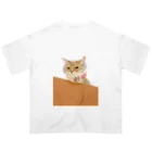 ねこおじさんのなんりんのとん兵衛　 Oversized T-Shirt