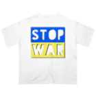 LalaHangeulのSTOP WAR  オーバーサイズTシャツ