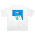 チャーリーリビングストンのお店の野菜食べるのだ Oversized T-Shirt