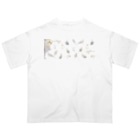 まめるりはことりのあつまれオカメインコちゃん【まめるりはことり】 Oversized T-Shirt