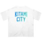 JIMOTOE Wear Local Japanの北見市 KITAMI CITY Oversized T-Shirt