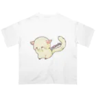 puQmalsのpuQmalsテレテレももんが(リューシ) オーバーサイズTシャツ