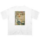 メディア木龍・谷崎潤一郎研究のつぶやきグッズのお店の本所深川絵図 Oversized T-Shirt