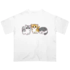 ふわにゃんshopののんびりにゃんず オーバーサイズTシャツ