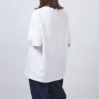 鮫山のオオバクチヤモリ オーバーサイズTシャツ