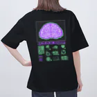 KEDARUGE EYEsのMUDADUKAI INSPIRATION -BRAINDEAD- オーバーサイズTシャツ