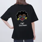 GYAELEONのO❤︎T One Dream Tシャツ　（ロゴホワイト） Oversized T-Shirt