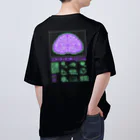 KEDARUGE EYEsのMUDADUKAI INSPIRATION -BRAINDEAD- オーバーサイズTシャツ