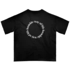 BUKOTSUMONのhumble way of life 「謙虚な生き方」 オーバーサイズTシャツ