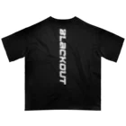 forREALのブラックアウト オーバーサイズTシャツ