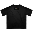 群青屋の花文字Tシャツ 「福_B」 オーバーサイズTシャツ