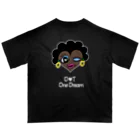 GYAELEONのO❤︎T One Dream Tシャツ　（ロゴホワイト） オーバーサイズTシャツ