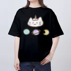 ゆにねこ惑星の🪐ゆにねこ🪐ピンク(髪色) Oversized T-Shirt