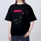 tomokomiyagamiのスタースタッズ星座　蠍座 オーバーサイズTシャツ