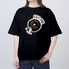 のじのドーナツショップのドーナツプリント オーバーサイズTシャツ