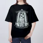 METAL HORSE 金属の馬のMETAL HORSE バイカーマリア ホワイト Oversized T-Shirt