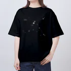 プラネコリウムのわし座(88星座シリーズ) オーバーサイズTシャツ