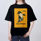 YS VINTAGE WORKSのチェコ・プラハ動物園　ペンギン　 オーバーサイズTシャツ