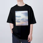 ゆにねこ惑星のପ天使の夏休みଓ夕暮れ旅行(枠なし) Oversized T-Shirt