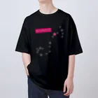 tomokomiyagamiのスタースタッズ星座　蠍座 オーバーサイズTシャツ