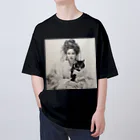 kameriyaのコレクション「猫と共に流れる時」 Oversized T-Shirt