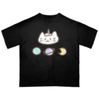 ゆにねこ惑星の🪐ゆにねこ🪐ピンク(髪色) Oversized T-Shirt