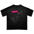 tomokomiyagamiのスタースタッズ星座　蠍座 オーバーサイズTシャツ