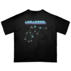 tomokomiyagamiのスタースタッズ星座　水瓶座 オーバーサイズTシャツ