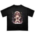 StellaのAIメイドカフェ　ジュンちゃん オーバーサイズTシャツ