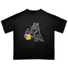 とうけいばのビールが旨いオーバーＴ (濃) オーバーサイズTシャツ