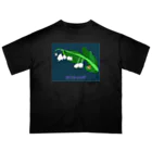 masa-masaのらんらんカタツムリ 宵　 オーバーサイズTシャツ