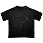 プラネコリウムのへびつかい座(88星座シリーズ) オーバーサイズTシャツ