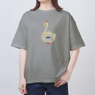 コロコニのスワン Oversized T-Shirt