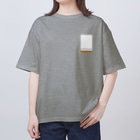 キッズモード某の白 ( 麻雀グッズ ) Oversized T-Shirt