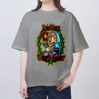 METAL HORSE 金属の馬のMETAL HORSE マリア Oversized T-Shirt