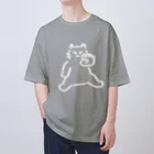 🍑のおことわりねこちゃん オーバーサイズTシャツ