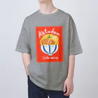 木ノ下商店のI Like eating（Katudon） Oversized T-Shirt