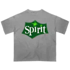 昭和図案舎のSpiritヴィンテージロゴ昭和レトロ オーバーサイズTシャツ