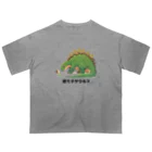 Aomugi shopの捨て子サウルス Oversized T-Shirt