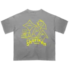 カニホイップのShuriken オーバーサイズTシャツ