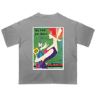 YS VINTAGE WORKSのドイツ国鉄 DB レディー２　日傘 オーバーサイズTシャツ