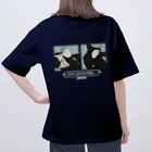 nobori martのCats【grooming】 Oversized T-Shirt